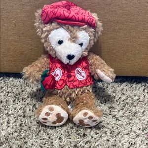 Disney Parks Valentines Day Duffy plush
